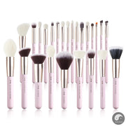 Perfect 25pcs Professional Makeup Brushes set Make up Brush Tools kit Foundation set Powder Blushes Beauty Pearl White T215-Health Wisdom™