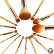 Perfect Beauty 15pcs Bamboo Professional Makeup Brushes brush Set Make up Tools kit Foundation Powder cosmetics-Health Wisdom™