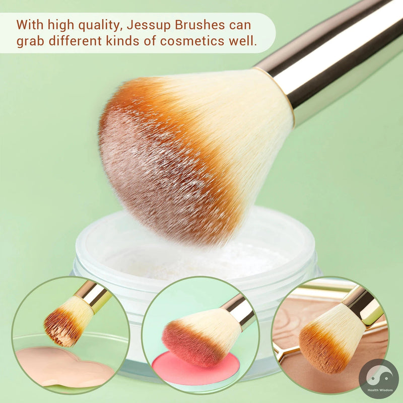 Perfect Brand 6pcs Bamboo Professional Makeup Brushes Sets Beauty Tools Make up Brush kit Buffer Paint Cheek Highlight Powder-Health Wisdom™