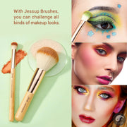 Perfect Brand 6pcs Bamboo Professional Makeup Brushes Sets Beauty Tools Make up Brush kit Buffer Paint Cheek Highlight Powder-Health Wisdom™