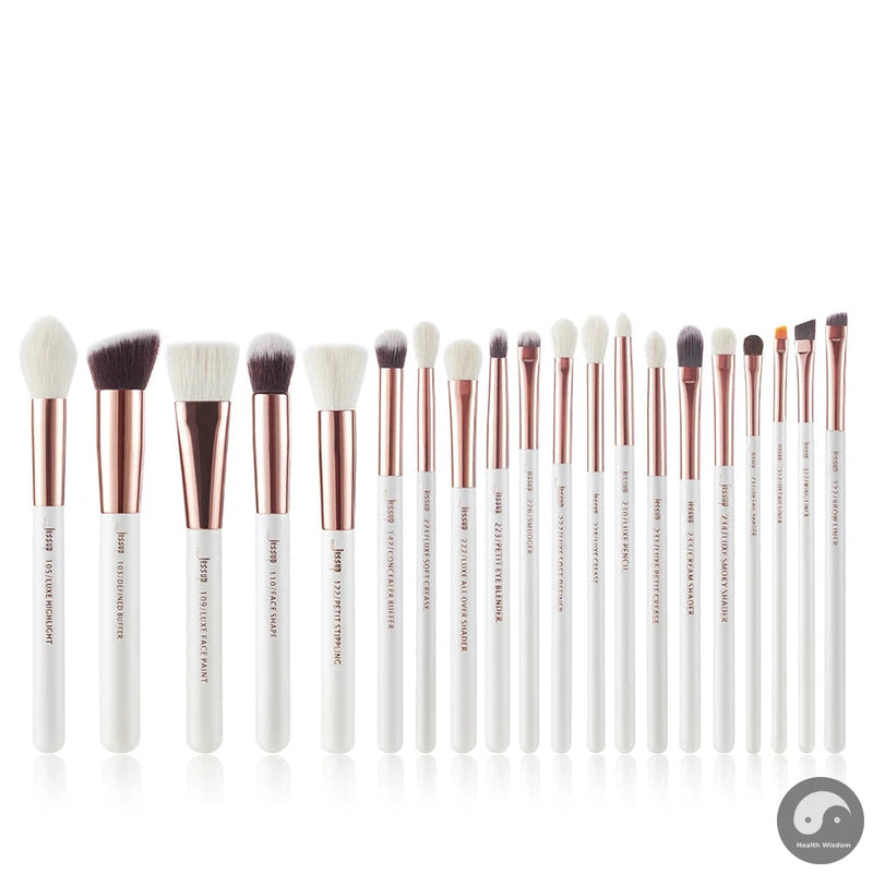 Perfect Brush 20pcs Makeup Brushes Set Natural-Synthetic Foundation Contour Concealer Eyeshadow Eyeliner Pinceaux Maquillage-Health Wisdom™