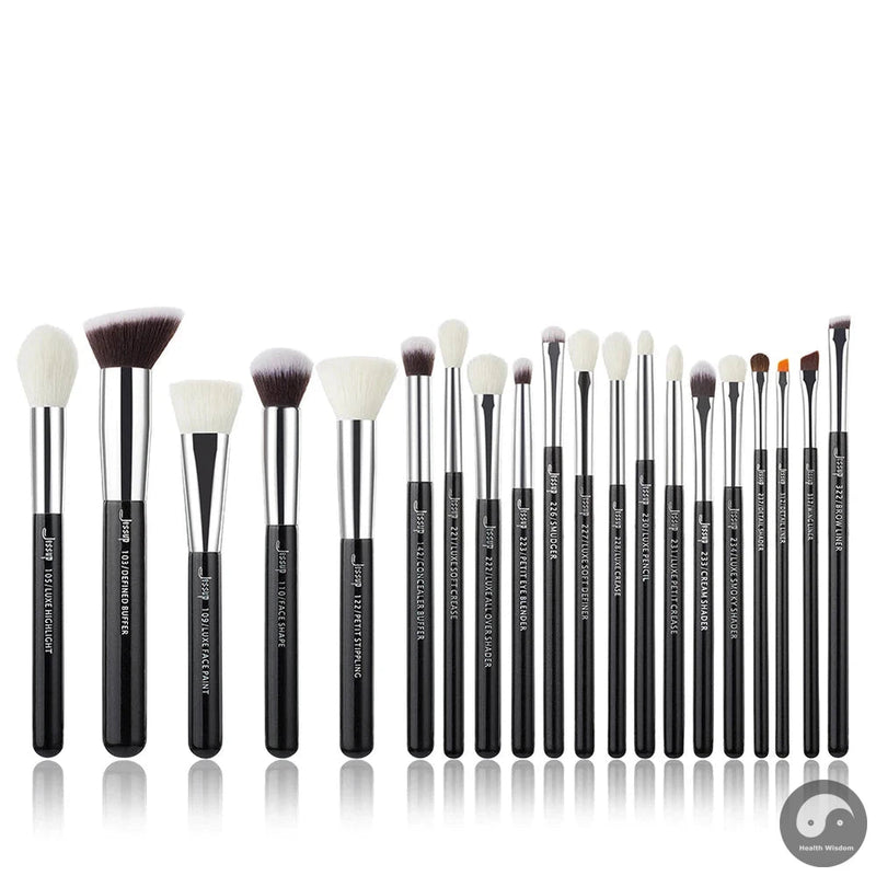 Perfect Brush 20pcs Makeup Brushes Set Natural-Synthetic Foundation Contour Concealer Eyeshadow Eyeliner Pinceaux Maquillage-Health Wisdom™