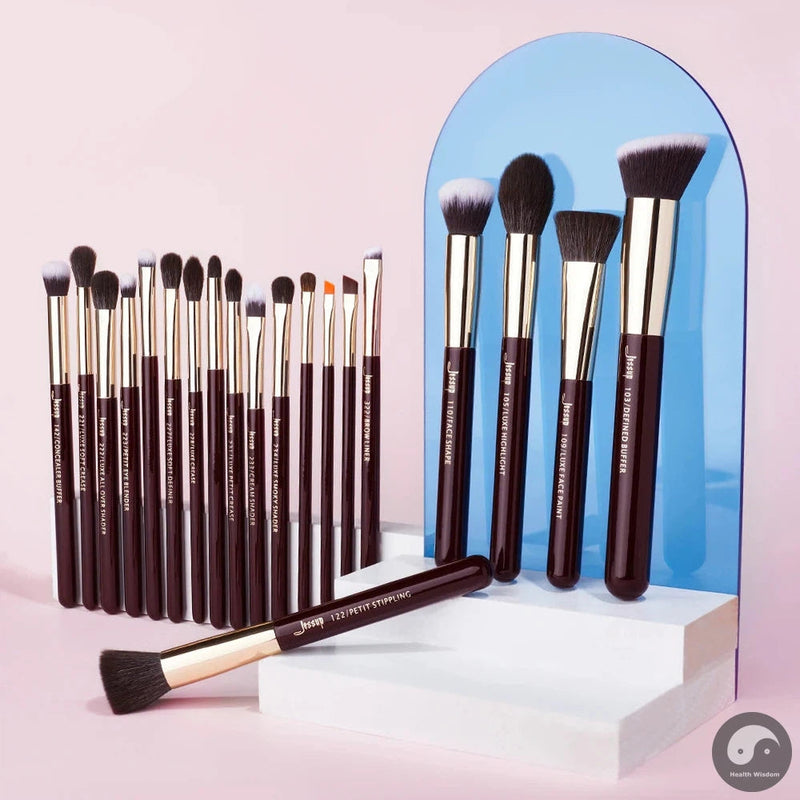 Perfect Brush 20pcs Makeup Brushes Set Natural-Synthetic Foundation Contour Concealer Eyeshadow Eyeliner Pinceaux Maquillage-Health Wisdom™