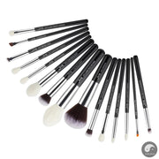 Perfect Brushes 15pcs Professional Makeup Brushes Brush set Beauty Tools Make up Foundation Powder natural-synthetic hair-Health Wisdom™