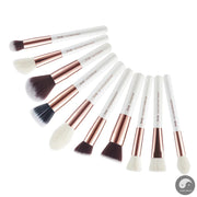 Perfect Brushes Face Makeup Brushes Set 10pcs Cosmetic Make Up Brush Contour Powder Blush Makeup Brushes Set-Health Wisdom™