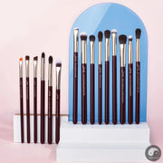 Perfect Eye Brushes Set 15pcs Makeup brush, Natural Synthetic,Eyeshadow Brush,Eyeliner Blending Eyebrow Concealer T284-Health Wisdom™