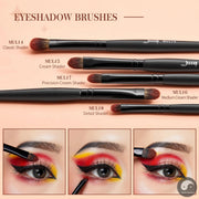 Perfect Eye Brushes set,13/ 16pcs Makeup Brushes, Synthetic Precision Eyebrow Brush Eyeshadow Blending Concealer Eyeliner T272-Health Wisdom™