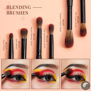 Perfect Eye Brushes set,13/ 16pcs Makeup Brushes, Synthetic Precision Eyebrow Brush Eyeshadow Blending Concealer Eyeliner T272-Health Wisdom™