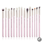 Perfect Eye Makeup Brushes Set 15pcs Precise Eyeshadow Brush Eyebrow EyeLiner Blending Concealer Natural Synthetic Black T177-Health Wisdom™