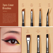 Perfect Eye Makeup Brushes Set,Professional Makeup Brush,Synthetic Eye Blending Brush Eyeshadow Brush Eyebrow Crease Shader T341-Health Wisdom™