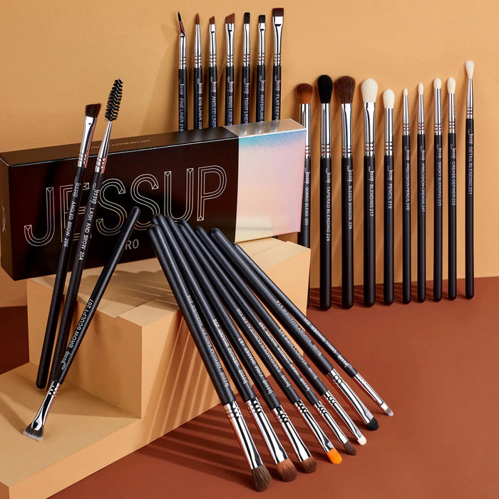 Perfect Eye Makeup Brushes Set,Professional Makeup Brush,Synthetic Eye Blending Brush Eyeshadow Brush Eyebrow Crease Shader T341-Health Wisdom™