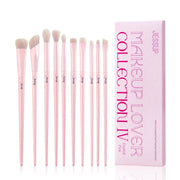 Perfect Eye Makeup Brushes set,10pcs-14PCS Eyeshadow brushes set Eyebrow Eyeliner Blending Concealer Highlighter Brush Light Grey-Health Wisdom™