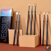 Perfect Eyeshadow Brush Set Eye Makeup Brushes set Synthetic Blending Shader Crease Smoky Concealer Pencil T334-Health Wisdom™