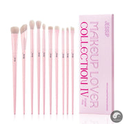 Perfect Eyeshadow Brush Set Pink Eye Makeup Brushes Concealer Brush Premium Vegan Eyeshadow liner Blending Brush for Makeup, T496-Health Wisdom™