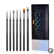 Perfect Eyeshadow Brush set Pro Eye Makeup Brushes set Black Premium Synthetic Eye shading Concealer Blending Brush T339-Health Wisdom™