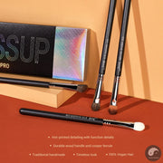 Perfect Eyeshadow Brush set Pro Eye Makeup Brushes set Black Premium Synthetic Eye shading Concealer Blending Brush T339-Health Wisdom™