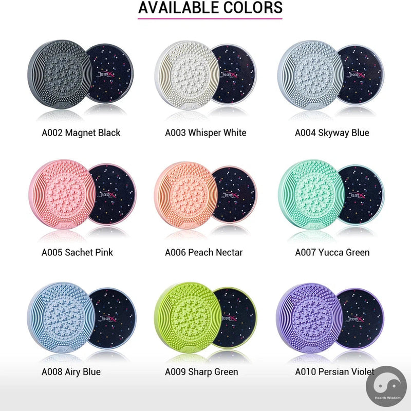 Perfect Makeup Brush Cleaner Sponge 2-IN-1 Dry & Wet Silicone Remover Color Makeup Accessories-Health Wisdom™