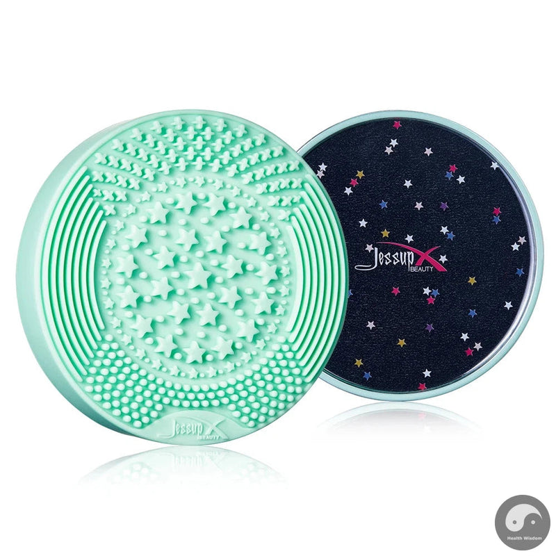 Perfect Makeup Brush Cleaner Sponge 2-IN-1 Dry & Wet Silicone Remover Color Makeup Accessories-Health Wisdom™