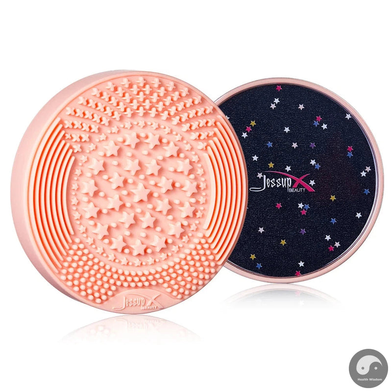 Perfect Makeup Brush Cleaner Sponge 2-IN-1 Dry & Wet Silicone Remover Color Makeup Accessories-Health Wisdom™