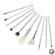 Perfect Makeup Brushes Set 10pcs Make up Brush Natural-Synthetic Beauty Tools kit Foundation Powder Definer Shader Liner Natural-Health Wisdom™