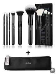 Perfect Makeup Brushes Set 10pcs Makeup Brush Natural-Synthetic Powder Foundation Eyeshadow Eyeliner Concealer Blush Eyebrow T323-Health Wisdom™