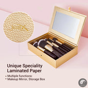 Perfect Makeup Brushes Set 15-25pcs Makeup Brush Eyeshadow Blending Powder Foundation Blusher Concealer Cosmetics Storage Box-Health Wisdom™