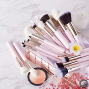 Perfect Makeup Brushes Set 15-25pcs Natural-Synthetic Foundation Powder Highlighter Eyeshadow Brush Pedzle do Makijazu T290-Health Wisdom™