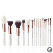 Perfect Makeup Brushes Set 15pcs Professional Makeup Brush Powder Eyeshadow Liner Foundation Blush Blending Zinfandel/Golden-Health Wisdom™