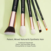 Perfect Makeup Brushes Set 20pcs Make up Brush Foundation Powder Brushes Natural-synthetic Rose Gold /Black Brushes Makeup Kit-Health Wisdom™