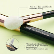Perfect Makeup Brushes Set 20pcs Make up Brush Foundation Powder Brushes Natural-synthetic Rose Gold /Black Brushes Makeup Kit-Health Wisdom™