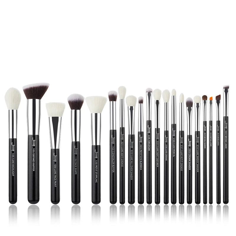 Perfect Makeup Brushes Set 20pcs Make up Brush Foundation Powder Brushes Natural-synthetic Rose Gold /Black Brushes Makeup Kit-Health Wisdom™