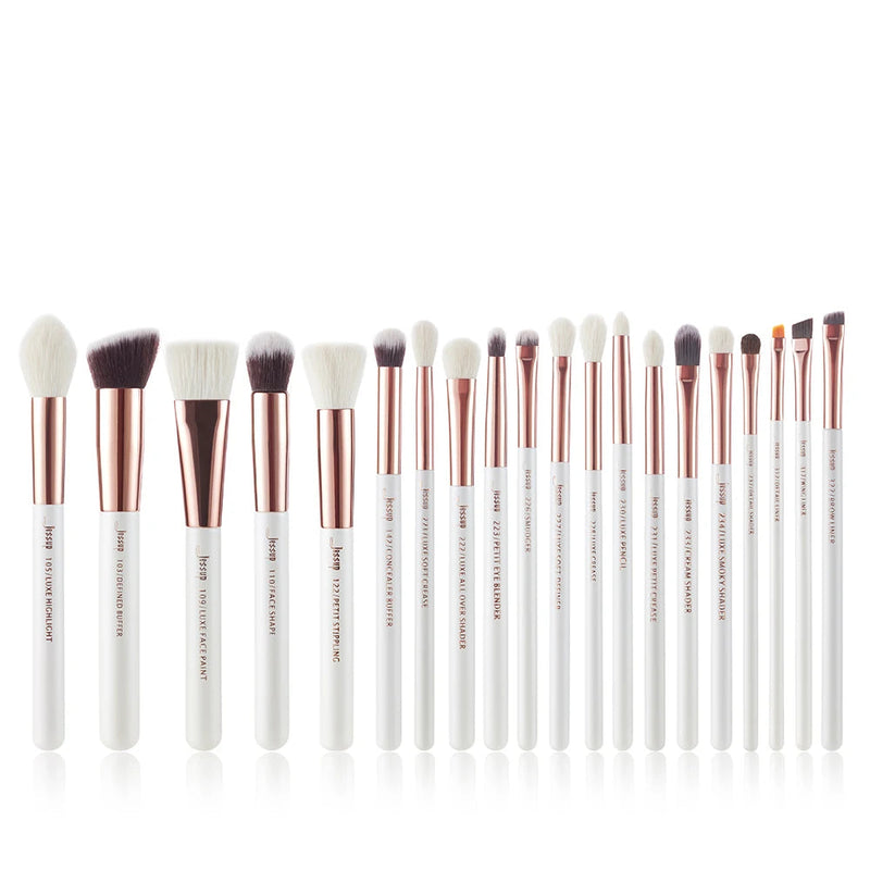 Perfect Makeup Brushes Set 20pcs Make up Brush Foundation Powder Brushes Natural-synthetic Rose Gold /Black Brushes Makeup Kit-Health Wisdom™