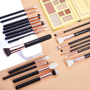 Perfect Makeup Brushes Set 20pcs Make up Brush Foundation Powder Brushes Natural-synthetic Rose Gold /Black Brushes Makeup Kit-Health Wisdom™