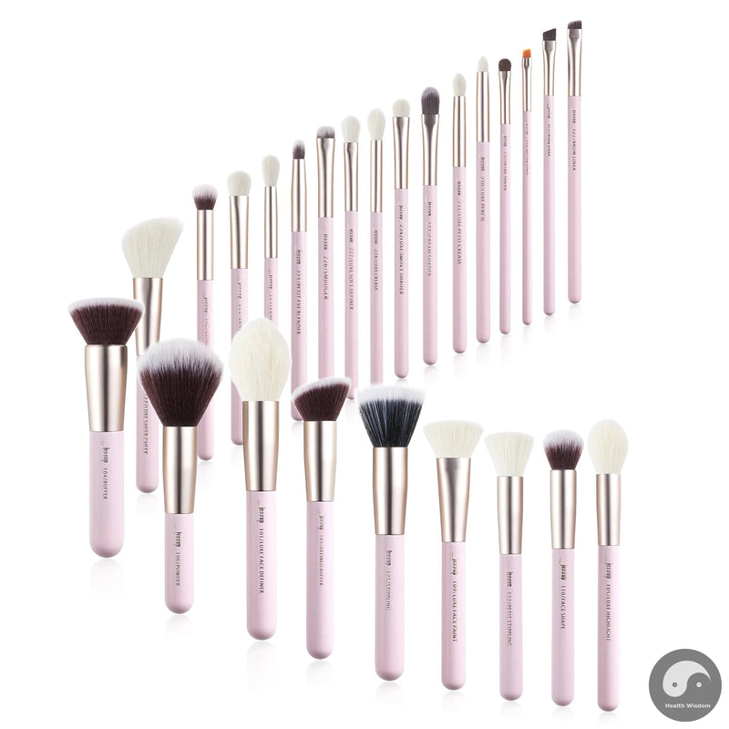 Perfect Makeup Brushes Set 25pcs Makeup Brush Foundation Eyeshadow Makeup Brush Powder Highlighter Contour T280-Health Wisdom™