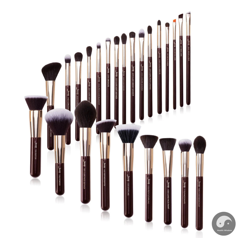 Perfect Makeup Brushes Set 25pcs Makeup Brush Foundation Eyeshadow Makeup Brush Powder Highlighter Contour T280-Health Wisdom™