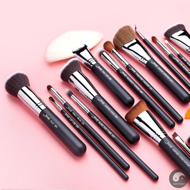 Perfect Makeup Brushes Set 3-34pcs Synthetic Hair Foundation Eyeshadow Powder Brush Contour Blending Concealer Brocha Maquillaje-Health Wisdom™