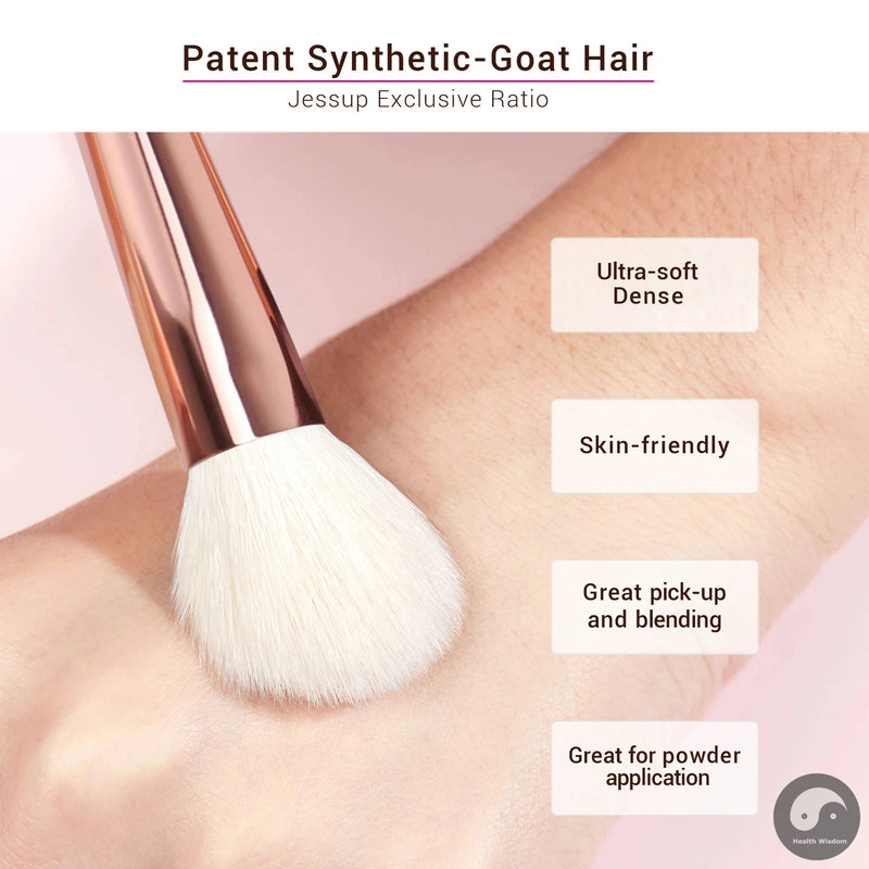 Perfect Makeup Brushes Set 6pcs Makeup Brush Natural-Synthetic Powder Contour Blush Highlighter Blend Concealer Makeup Brush Kits-Health Wisdom™