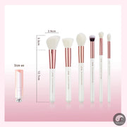Perfect Makeup Brushes Set 8pcs Make up brush Natural-synthetic Powder Foundation Highlighter Concealer Eyeshadow Wing Liner-Health Wisdom™