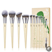 Perfect Makeup Brushes Set Eco-Friendly Premium Synthetic Foundation Powder Angled Concealer Blending Eyeshadow Duo Eyebrow T327-Health Wisdom™