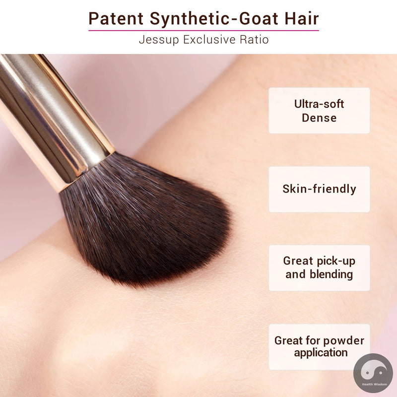 Perfect Makeup Brushes Set Professional Natural-Synthetic Hair Makeup Brush Foundation Powder Contour Eyeshadow 15-25pcs-Health Wisdom™