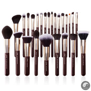 Perfect Makeup Brushes Set Professional Natural-Synthetic Hair Makeup Brush Foundation Powder Contour Eyeshadow 15-25pcs-Health Wisdom™