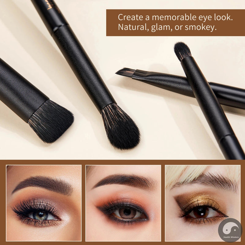 Perfect Makeup Brushes Set,10-14pcs Make Up Brush Contour Foundation Powder Eyeshadow Highlight Blending Concealer Liner T336-Health Wisdom™