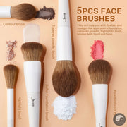 Perfect Makeup Brushes T329 with 21pcs Makeup Brushes Set T271-Health Wisdom™