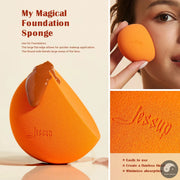 Perfect Makeup Sponges Set, 3pcs Make up Sponges Beauty Foundation Sponge Makeup Blender Wet&Dry Concealer Sponge, SP013-Health Wisdom™