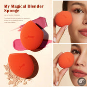 Perfect Makeup Sponges Set, 3pcs Make up Sponges Beauty Foundation Sponge Makeup Blender Wet&Dry Concealer Sponge, SP013-Health Wisdom™