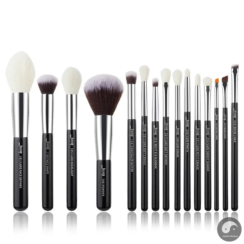 Perfect Makeup brushes 6- 25pcs Make up Brush set Professional Natural Synthetic Foundation Powder Contour Blending Eyeshadow-Health Wisdom™