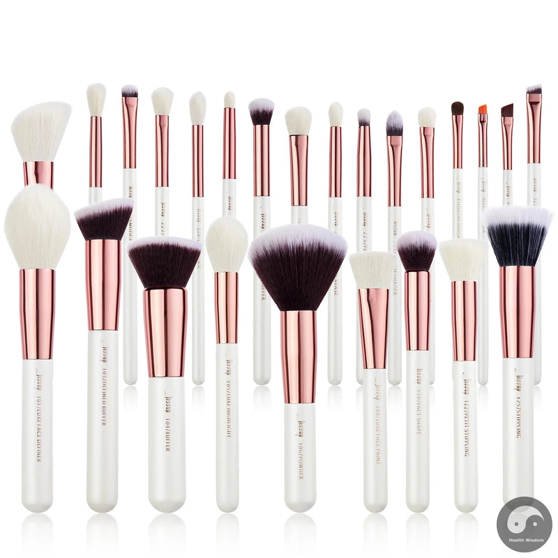 Perfect Makeup brushes 6- 25pcs Make up Brush set Professional Natural Synthetic Foundation Powder Contour Blending Eyeshadow-Health Wisdom™