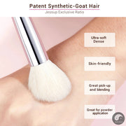 Perfect Makeup brushes set ,6- 25pcs Make up Brush Professional ,Natural-Synthetic Foundation Powder Blending Eyeshadow T195-Health Wisdom™