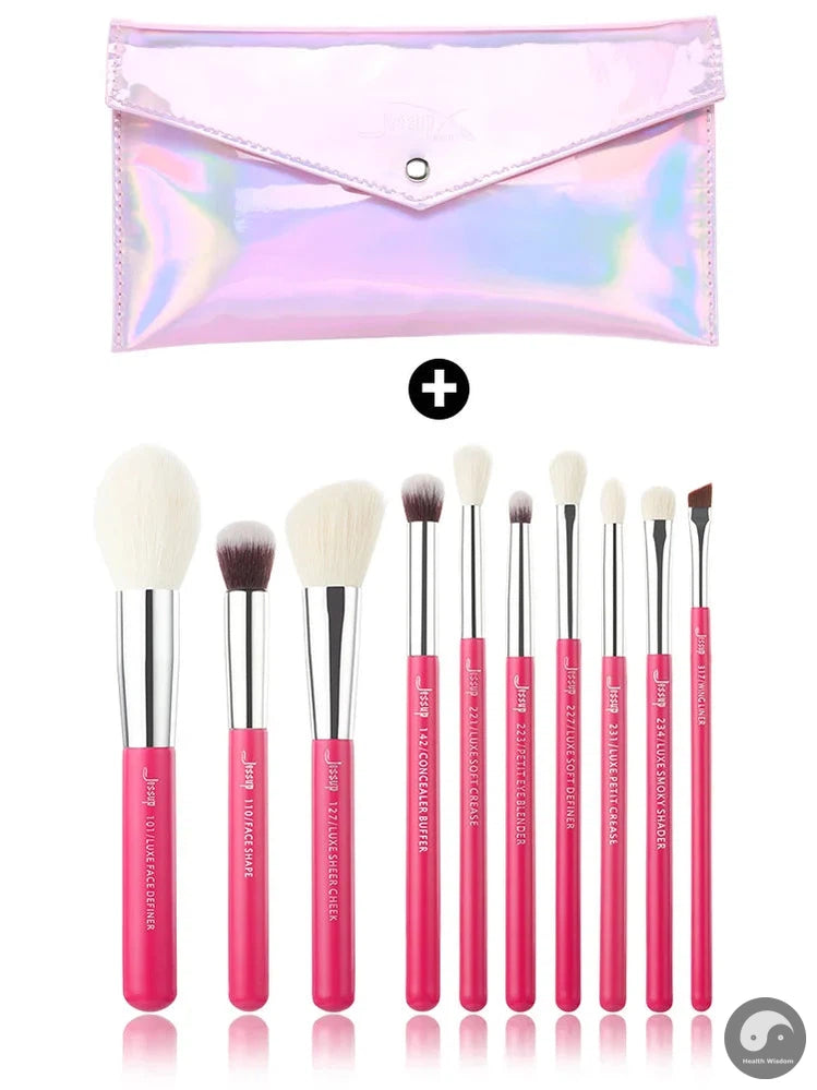 Perfect Makeup brushes set ,6- 25pcs Make up Brush Professional ,Natural-Synthetic Foundation Powder Blending Eyeshadow T195-Health Wisdom™