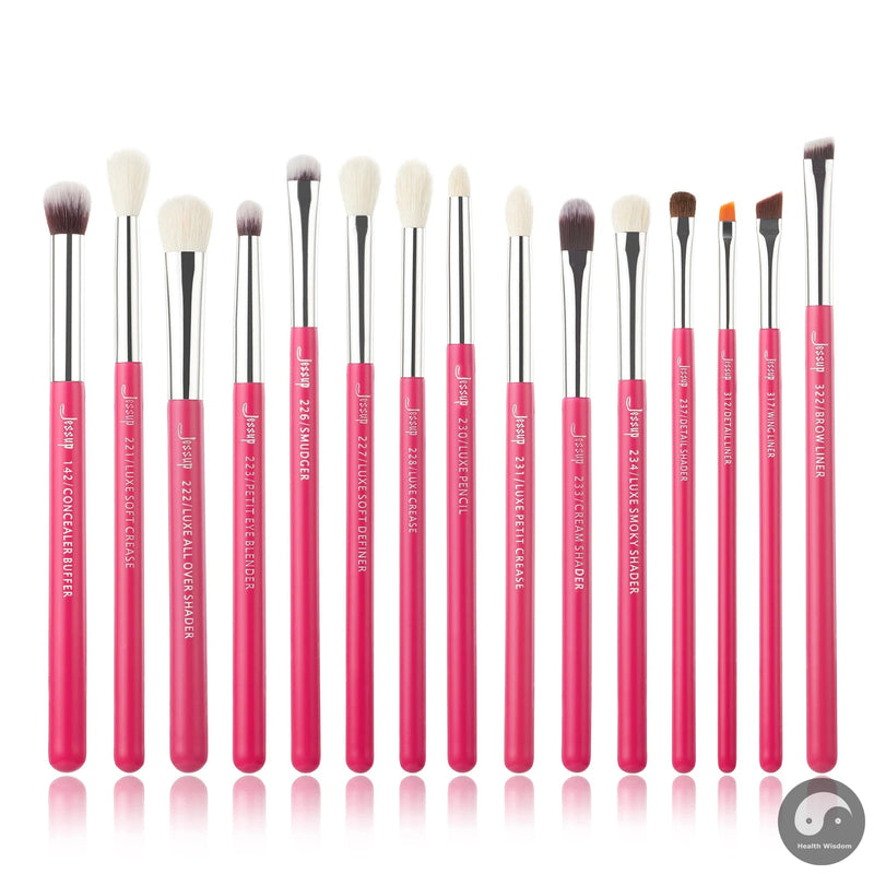 Perfect Makeup brushes set ,6- 25pcs Make up Brush Professional ,Natural-Synthetic Foundation Powder Blending Eyeshadow T195-Health Wisdom™